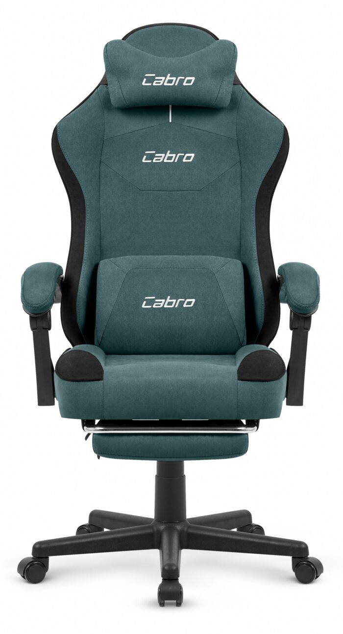 Геймерське крісло Cabro C510 Green замша - Зображення 2