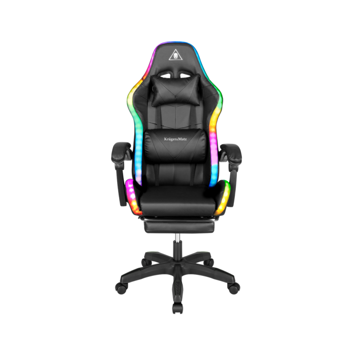 Геймерське крісло Kruger&Matz GX-150 Black RGB KM0790-BLED+ - Зображення 3