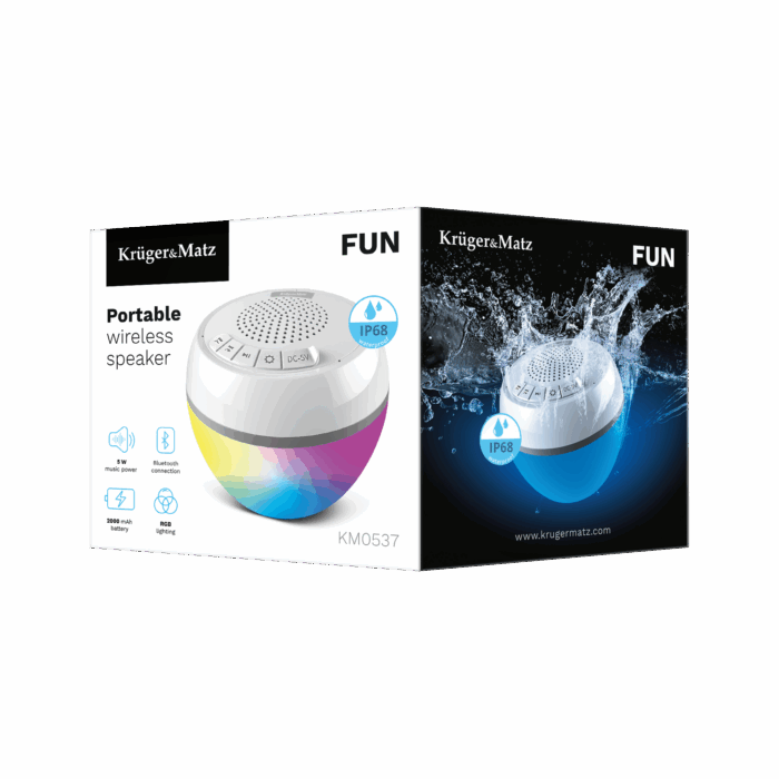 Bluetooth-колонка Kruger&Matz FAN КМ0537 - Зображення 8