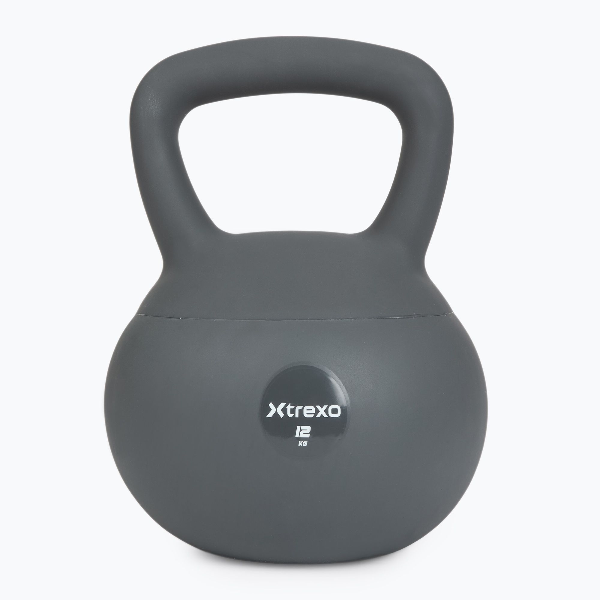 kettlebell-soft-xtrexo-12-kg-sirij-1863230 Гиря XTREXO 12 кг SK12 XTO-B5J004-GY - Зображення 1