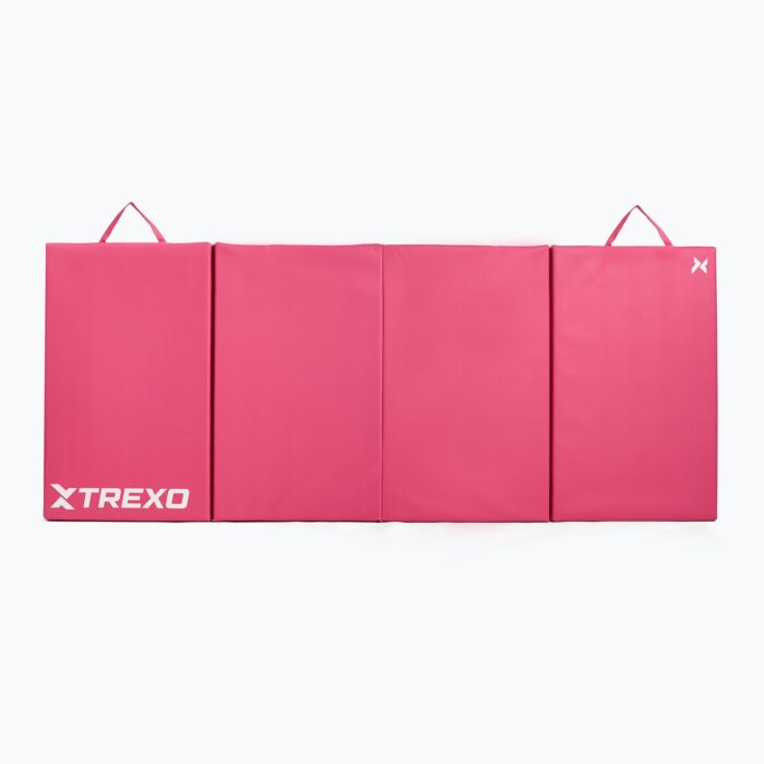 Складний гімнастичний мат XTREXO TRX-FDM005 195×80×5 см рожевий - Зображення 4