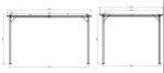Садова альтанка Пергола Ekspand PER-3X4-White - Зображення 2