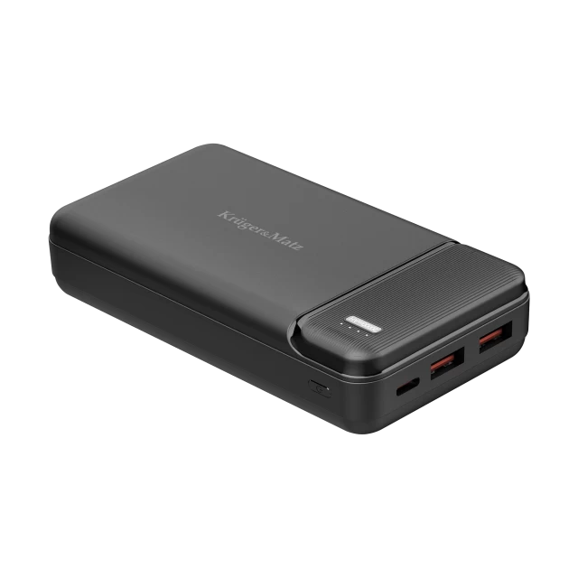 powerbank-kruger-matz-20000-mah-li-pol-z-funkcja-qc-oraz-pd-a18cb50b73dd4322956fca74fb798657-e0752879-640x640-1 Повербанк Kruger&Matz Li-pol QC/PD 22.5 W 20К mAh Black KM0906.1 - Зображення 1